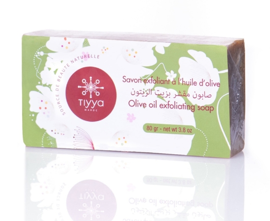 Image de Savon exfoliant à base d’huile d’olive - TIYYA (80g)