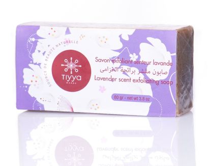 Image de Savon exfoliant à la lavande TIYYA