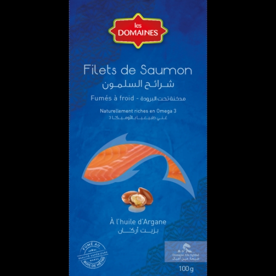 Image de Saumon fumé à l’huile d’argane