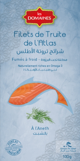 Image de Filet de truite fumée à l’aneth