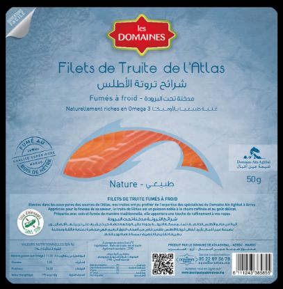 Image de Filet de truite fumée nature