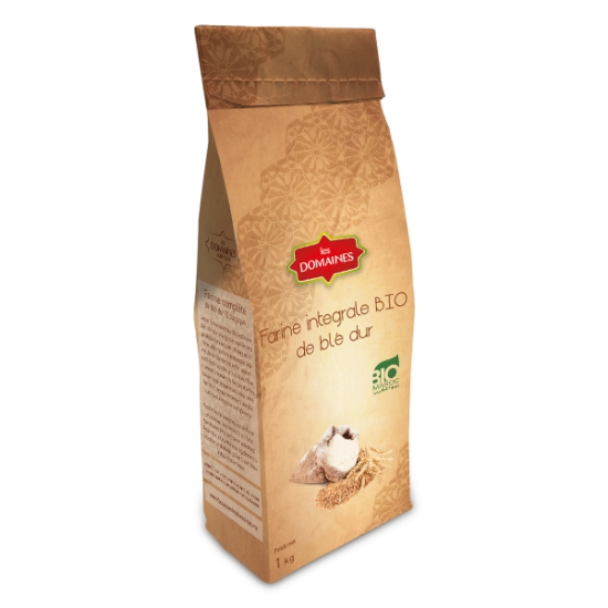 Image de Farine intégrale BIO de blé dur - (Au Kg)