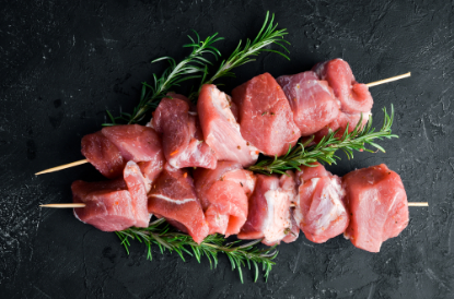 Image de Brochettes de bœuf nature - (500g)