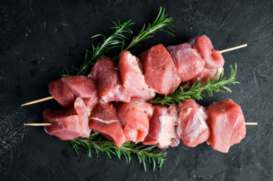 Image de Brochettes de bœuf nature - (500g)