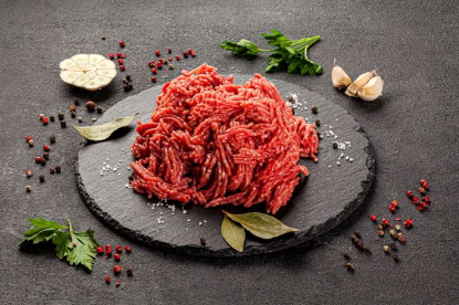 Image de Viande hachée de bœuf - Sans matière grasse - (500g)