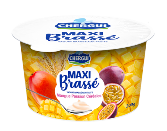 Image de Maxi brassé aux fruits - Mangue, passion et céréales
