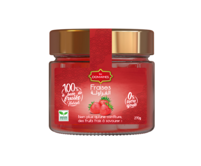Image de Préparation aux fruits - Fraise - 0 sucre ajouté