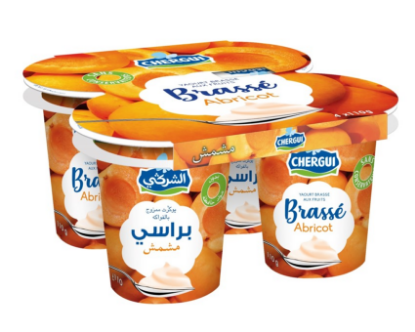 Image de Brassé aux fruits abricot