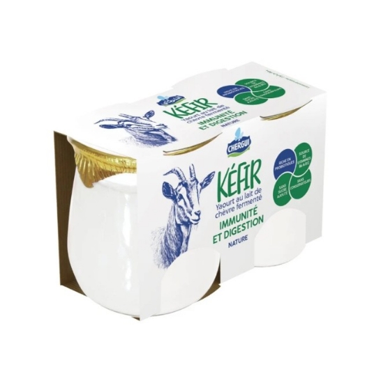 Image de Kéfir - Yaourt au lait de chèvre - (2*125g)