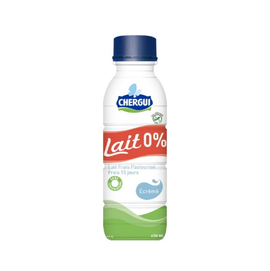 Image de Lait frais pasteurisé 0% - (450ml)